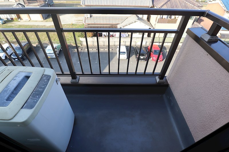 米田マンション ベランダ