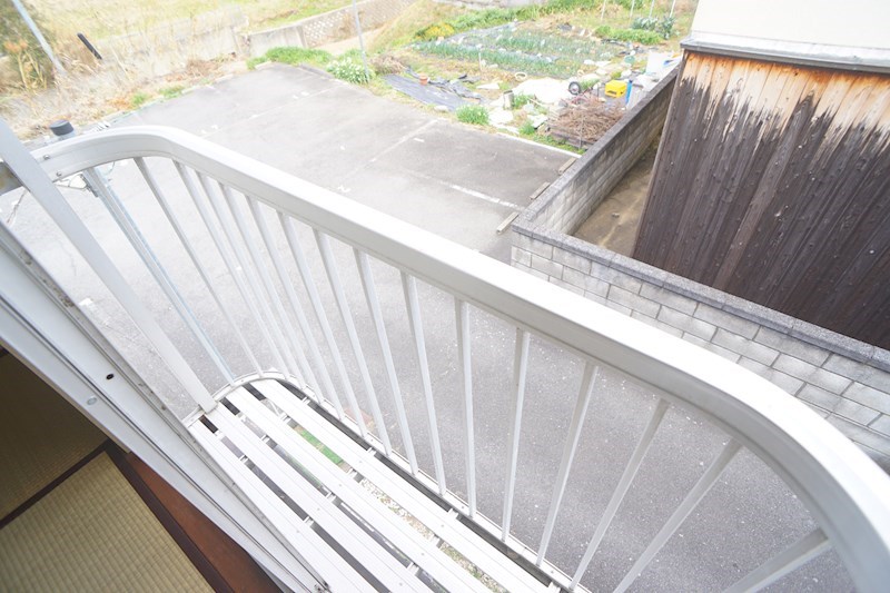 広瀬ハイツ ベランダ