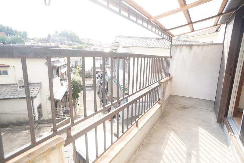 帝塚山2丁目戸建 ベランダ