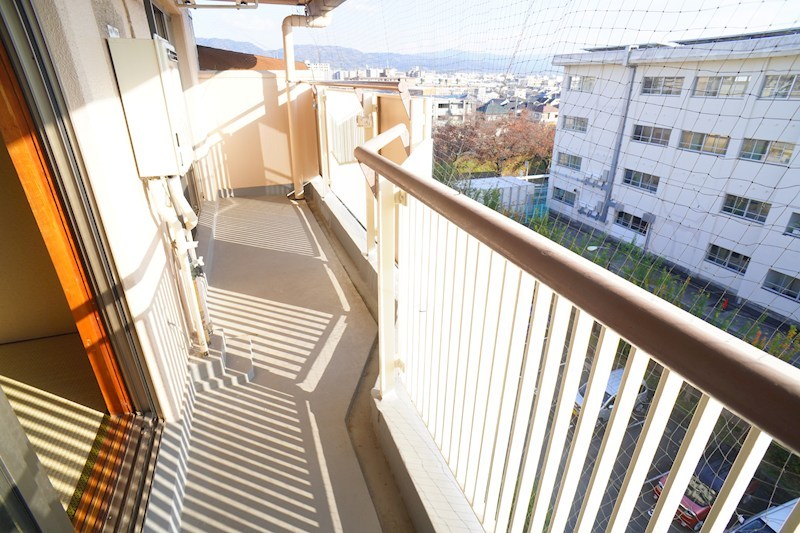 三条町住宅　1号棟 ベランダ