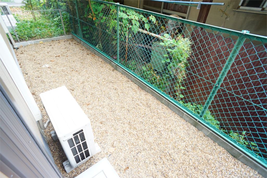 サンプレジール ベランダ