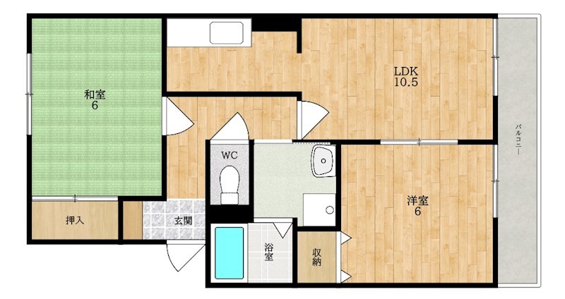 プルミエール代官町（ダイカンチョウ） 間取り