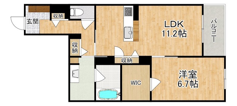 シャーメゾン　フェリーチェ 305号室 間取り