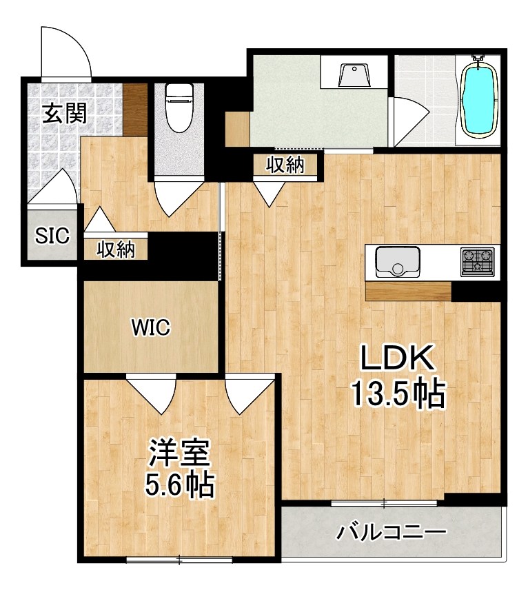 シャーメゾン　フェリーチェ 402号室 間取り
