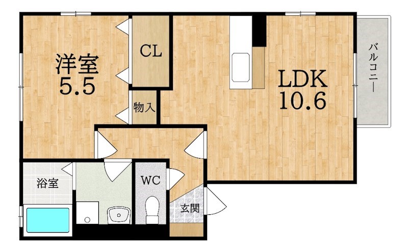 カクタス　フローラ 間取り