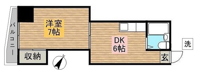 コーポ玉一 間取り