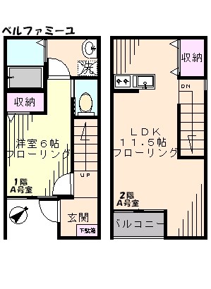 ベルファミーユ 間取り