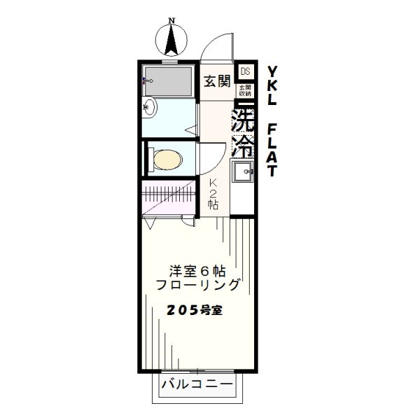 ＹＫＬ　ＦＬＡＴ 間取り