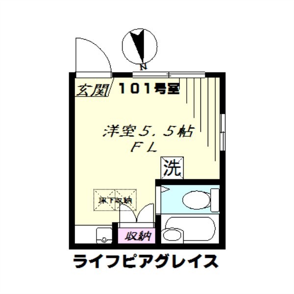 ライフピアグレイス 間取り