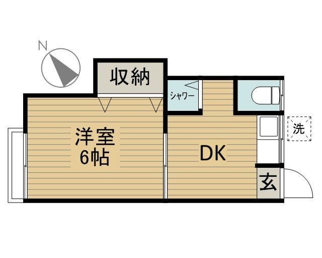 コーポ豊田 間取り