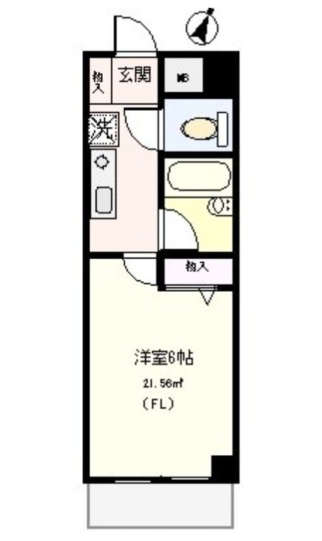 シティヴィラP&B 間取り