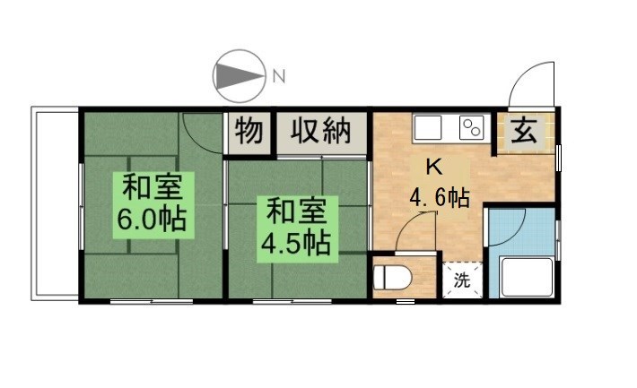 コープアカハマ 間取り