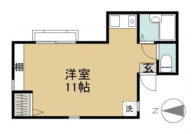アーバンパレス６号館 間取り