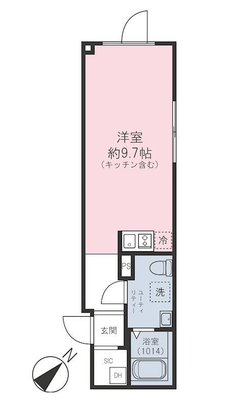 チャルテ千川 間取り