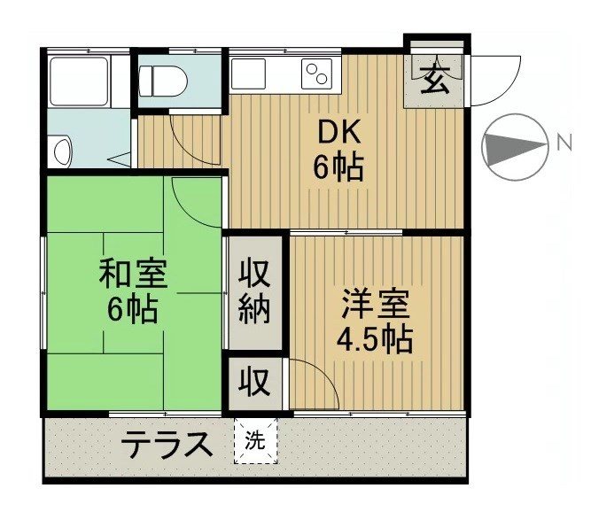 小宮コーポ 間取り