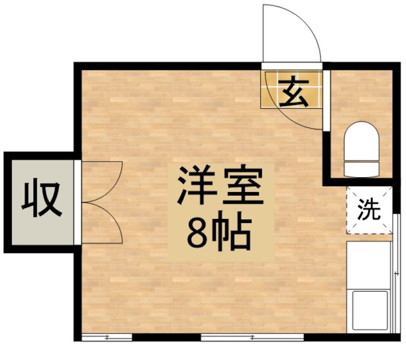 吉田荘 間取り