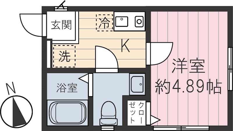チャルテ西早稲田Ⅱ 間取り