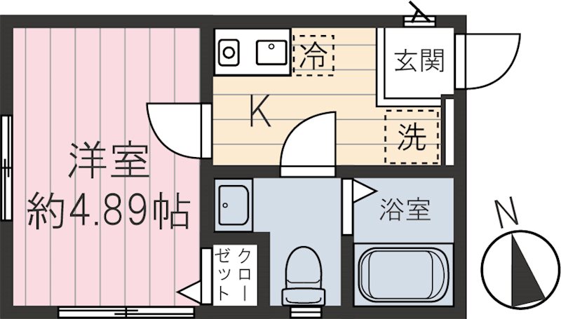 チャルテ西早稲田Ⅱ 間取り