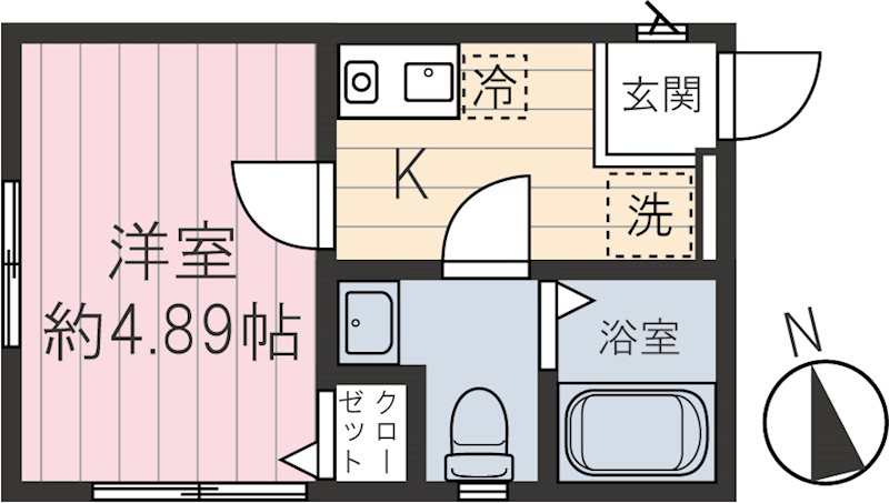 チャルテ西早稲田Ⅱ 間取り
