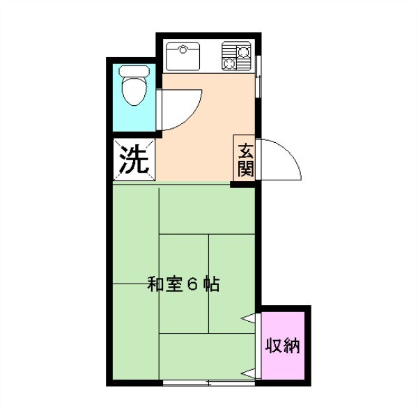 濱吉荘 間取り