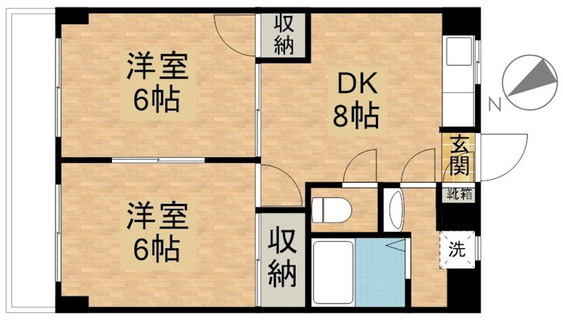 ドミール板橋本町 間取り