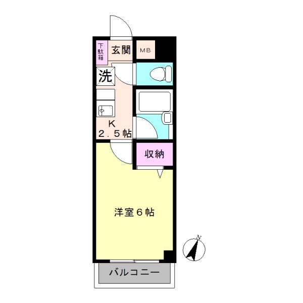 シティヴィラP&B 間取り