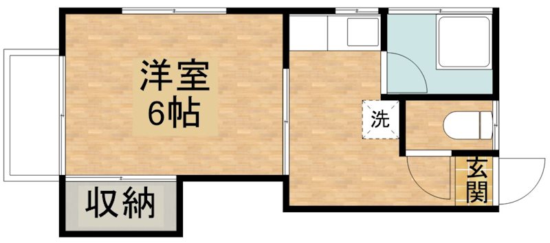 大野ハイツ 間取り