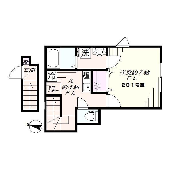 ローレル目白 間取り