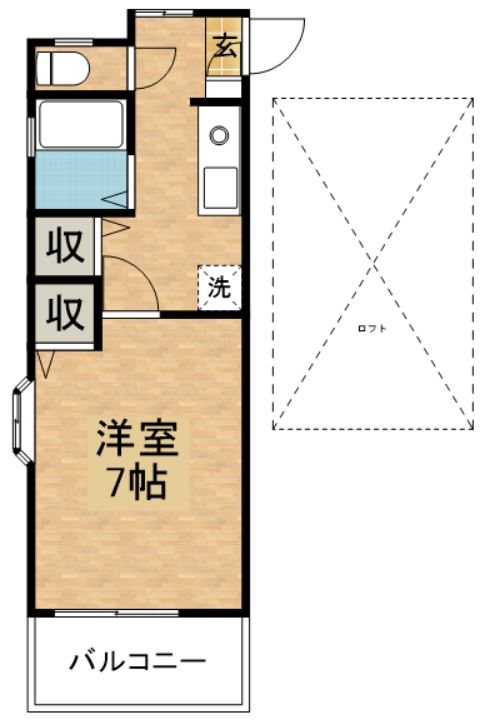 ローズハウス赤羽台 間取り