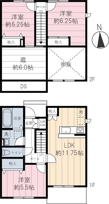 ウィステリアⅡ 間取り