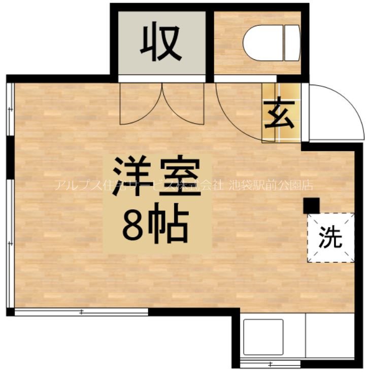吉田荘 間取り
