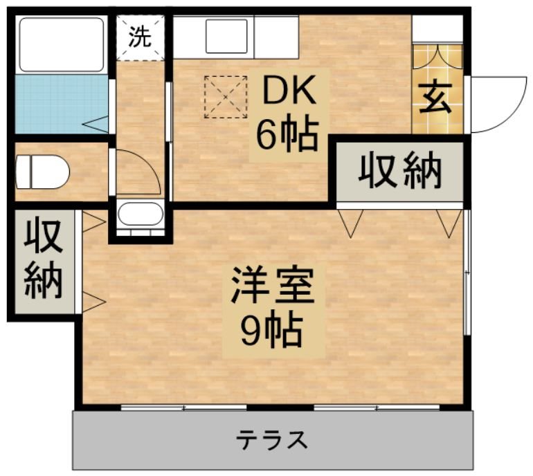 矢口ハイツ 間取り