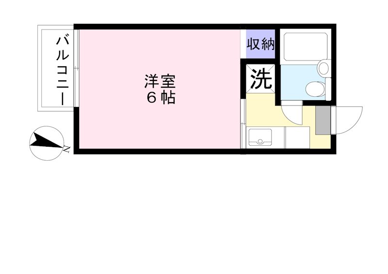 パナハイツ本城 間取り