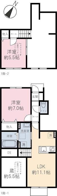 ファミールK 間取り