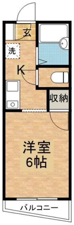 コーポ荻野 間取り