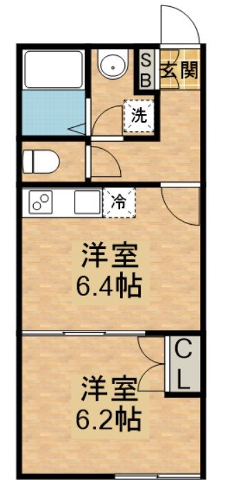早稲田鶴巻町IMAハウス 間取り