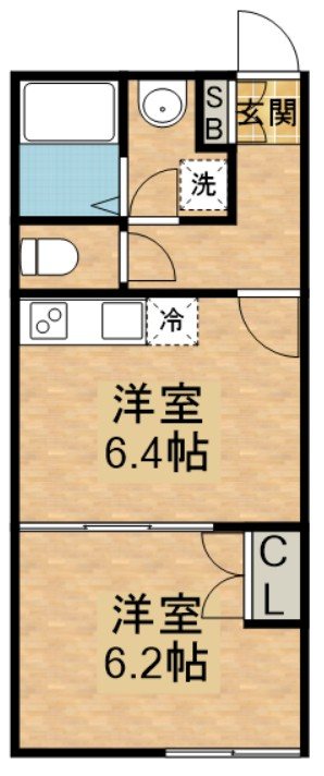 早稲田鶴巻町IMAハウス 間取り