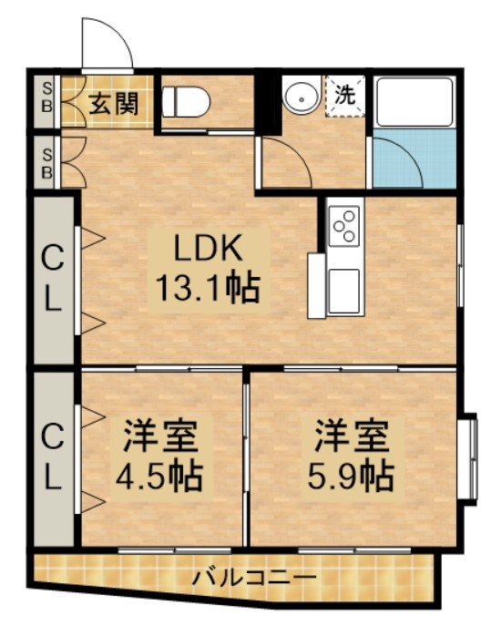 Parkside Residence 間取り