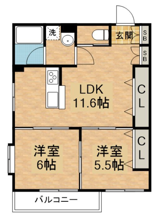 Parkside Residence 間取り