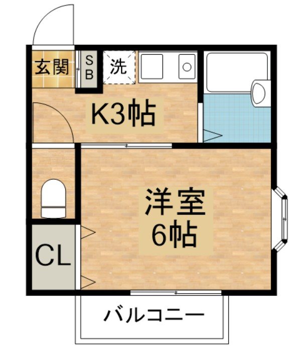 タウンパーク松ノ木 間取り