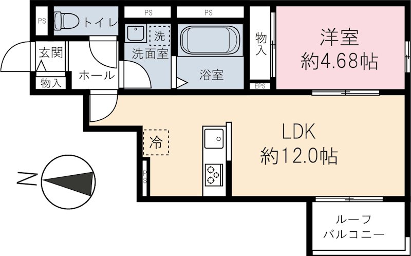 HIKARI 間取り