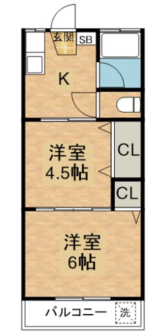 第二ヒルズハウス 間取り