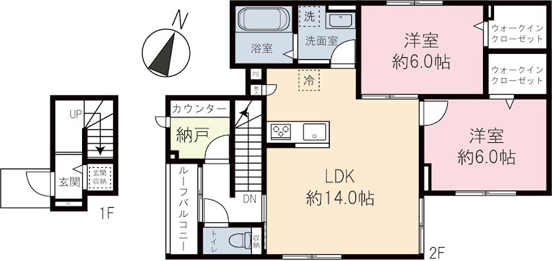 WTAコーポ 間取り