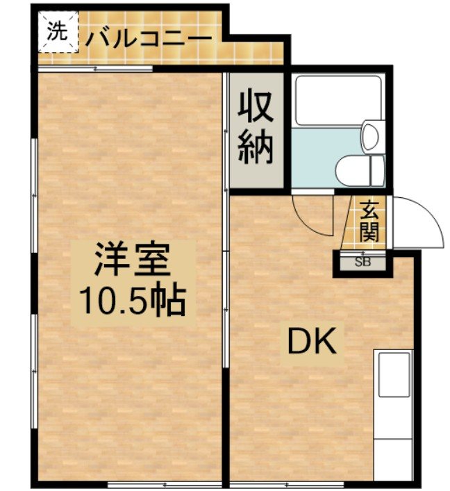 メゾンウスイ 間取り