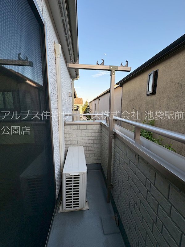 ハッピーホーム土支田戸建てS棟 ベランダ