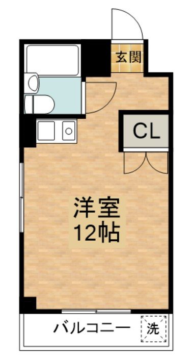 第2ビラ京松丸ビル 間取り