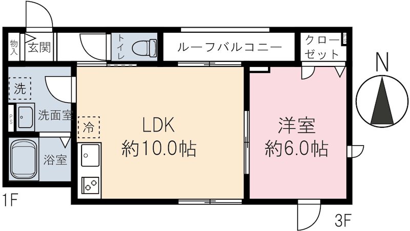 （仮称）池袋本町1丁目パレス 間取り