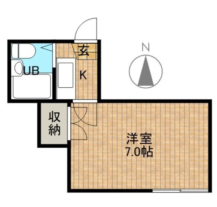 コーポ小熊 間取り