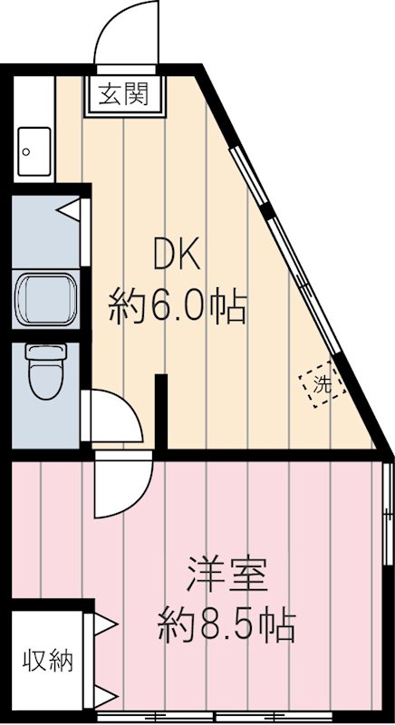 ハウス鈴一 間取り