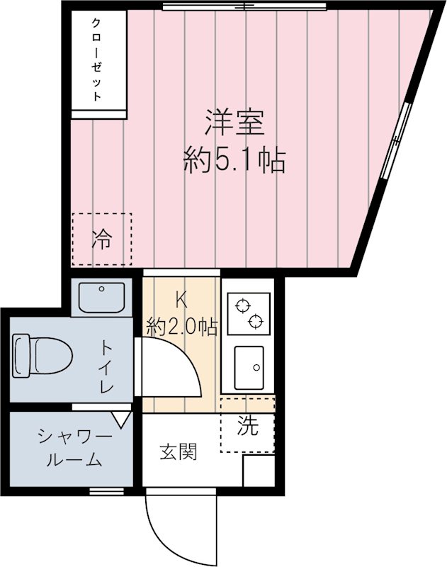 エスポワール上落合 間取り